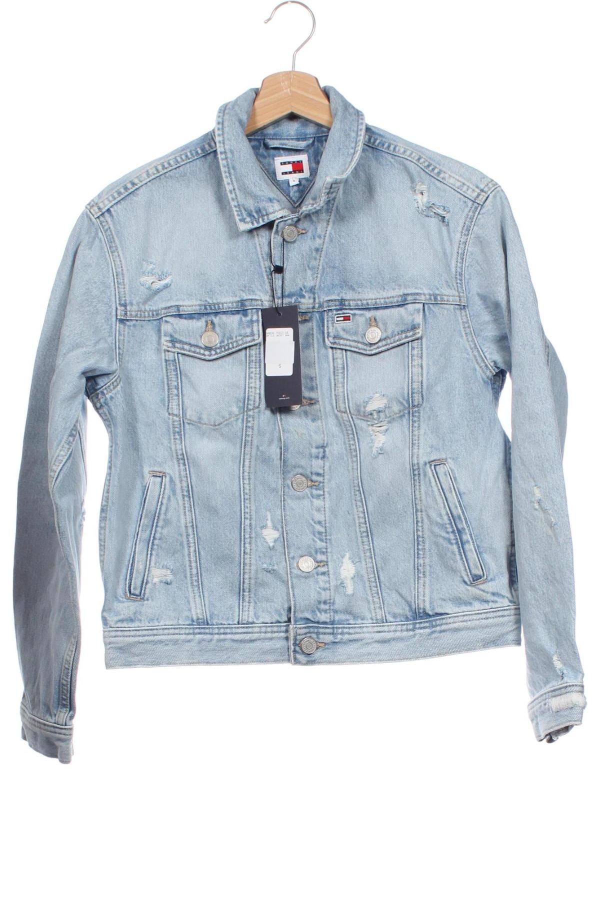 Męska kurtka Tommy Jeans, Rozmiar S, Kolor Niebieski, Cena 385,99 zł