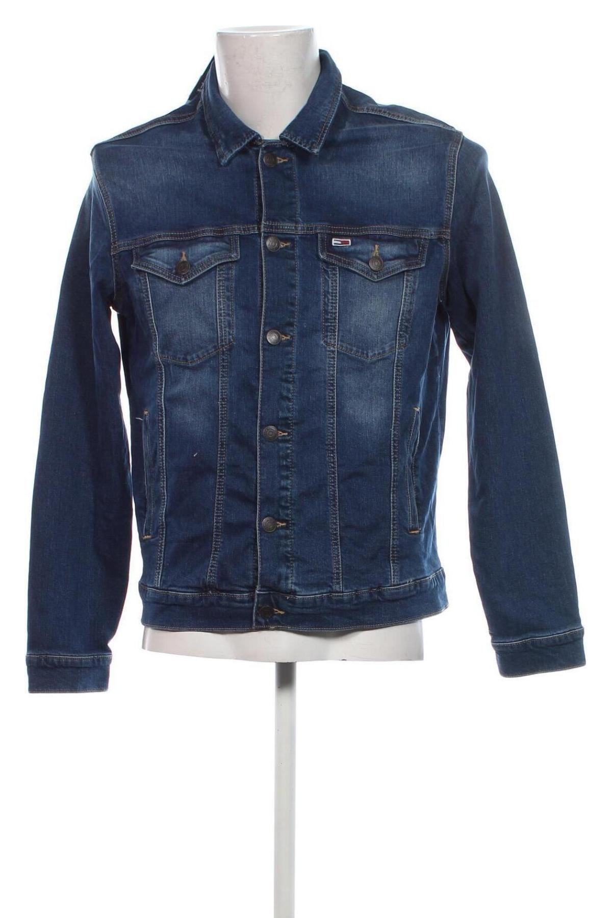 Geacă de bărbati Tommy Jeans, Mărime L, Culoare Albastru, Preț 763,99 Lei