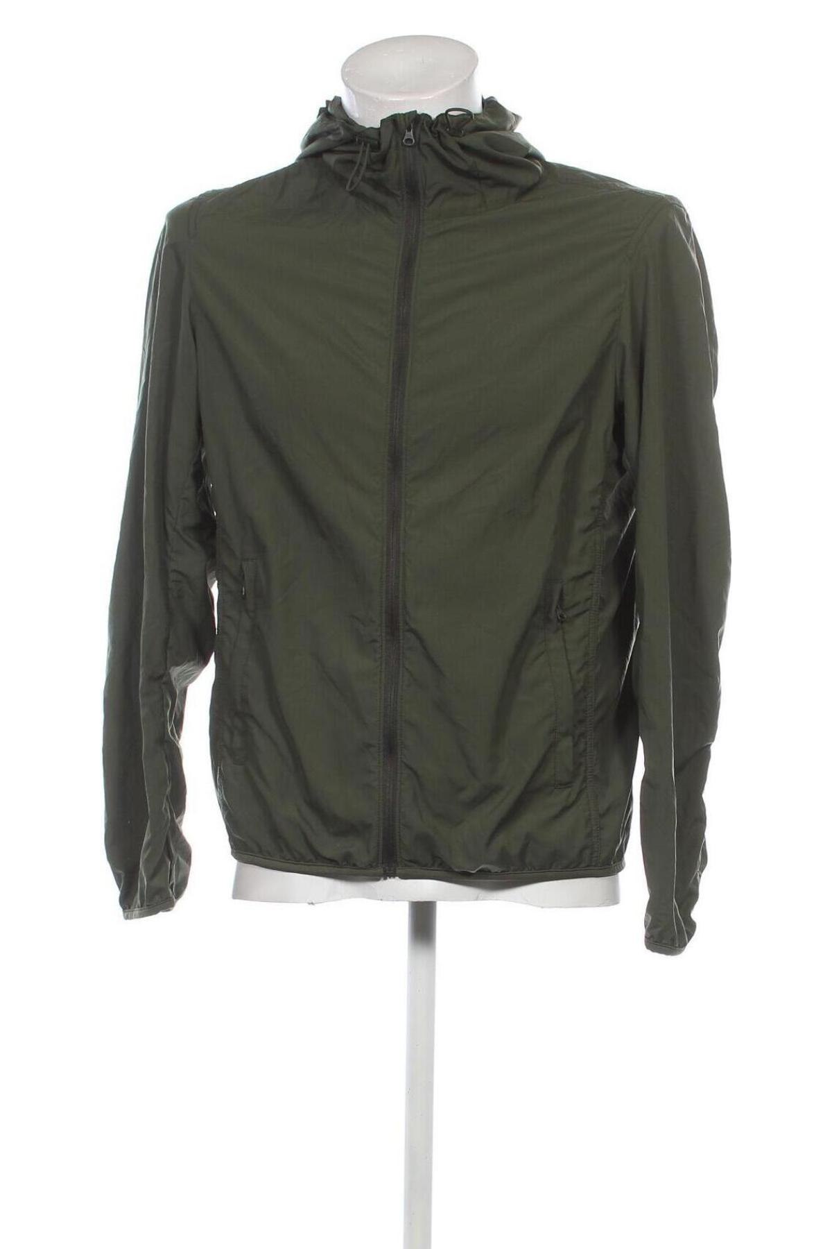 Herrenjacke Uniqlo, Größe M, Farbe Grün, Preis 57,49 €