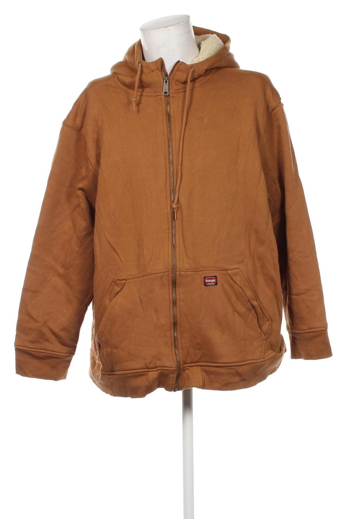 Herrenjacke Wrangler, Größe 3XL, Farbe Braun, Preis 60,99 €