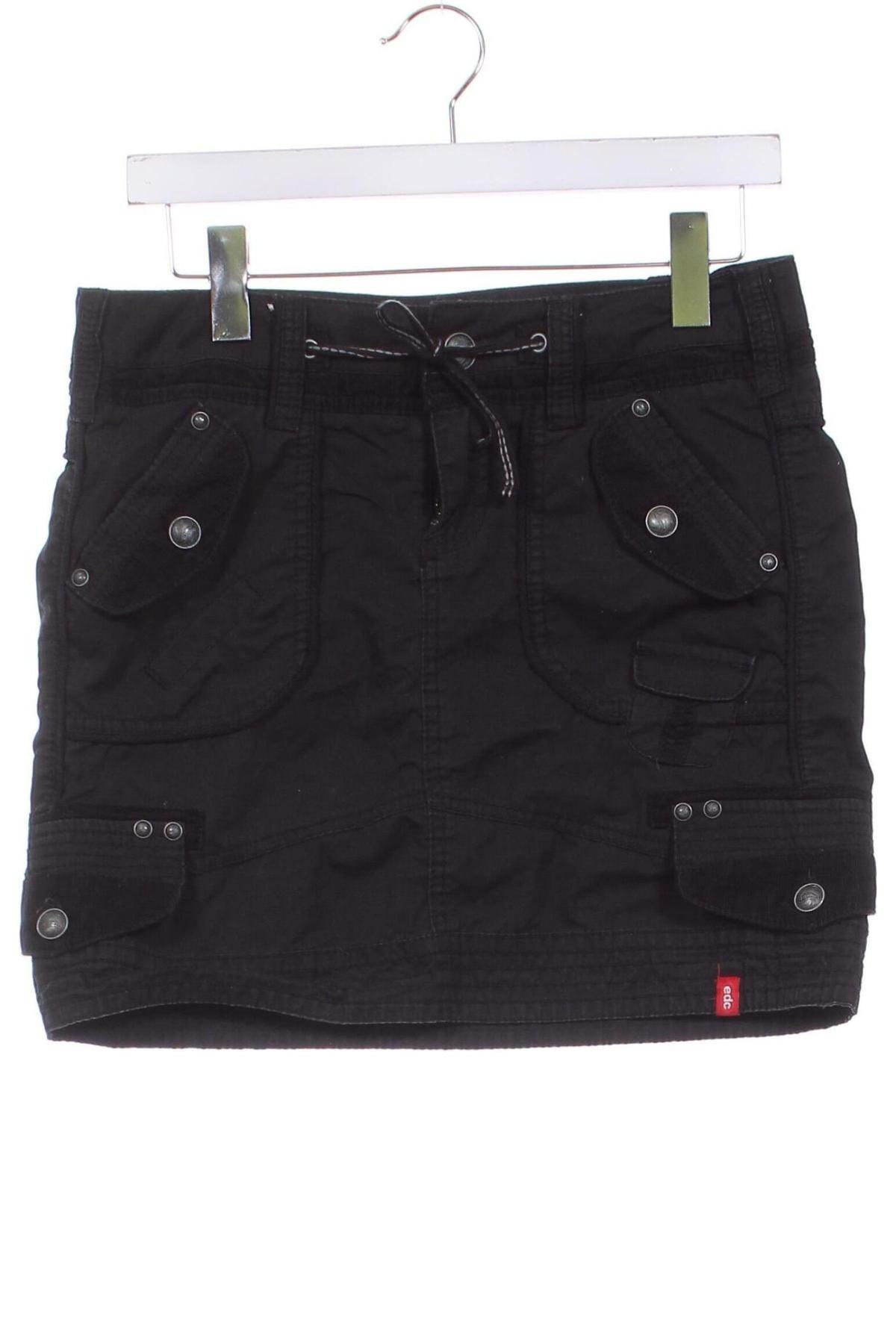 Fustă Edc By Esprit, Mărime XS, Culoare Negru, Preț 41,99 Lei