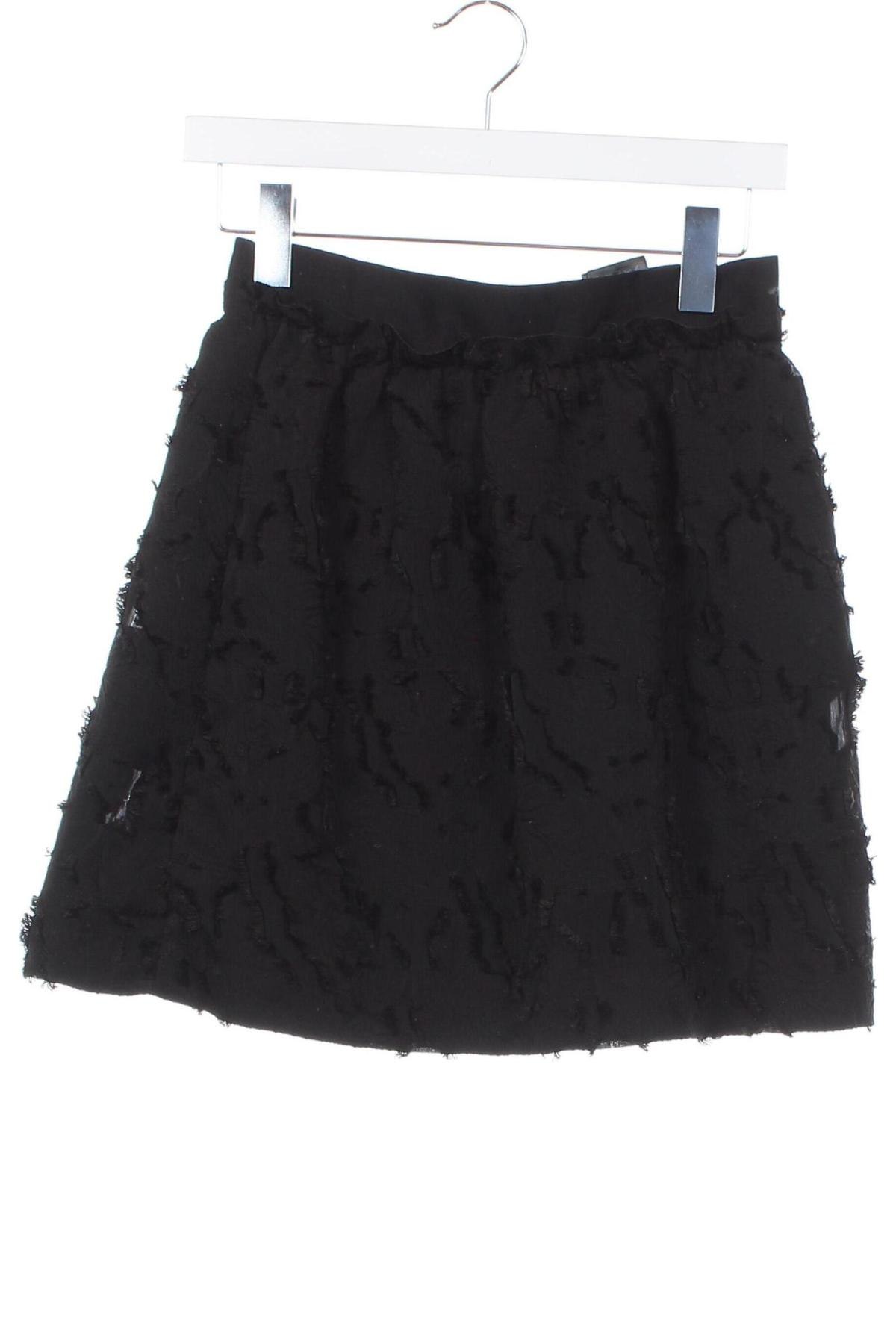 Fustă H&M, Mărime XS, Culoare Negru, Preț 62,99 Lei