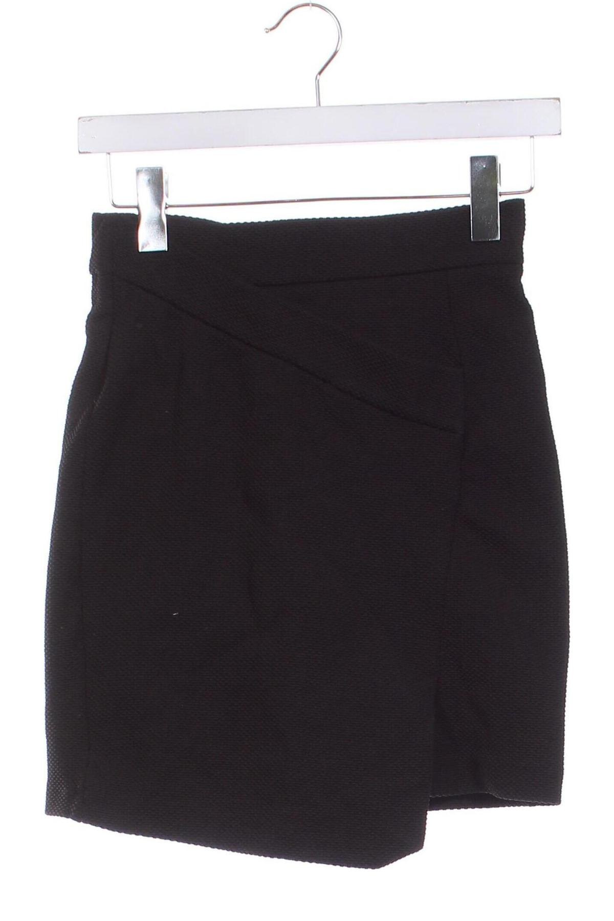 Fustă H&M, Mărime XS, Culoare Negru, Preț 29,99 Lei