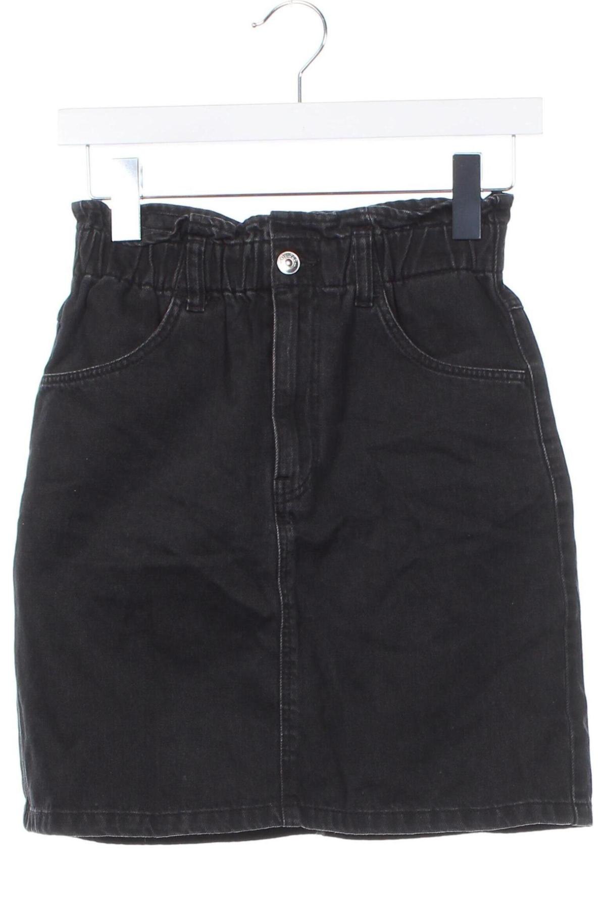 Fustă H&M Divided, Mărime XS, Culoare Negru, Preț 40,99 Lei