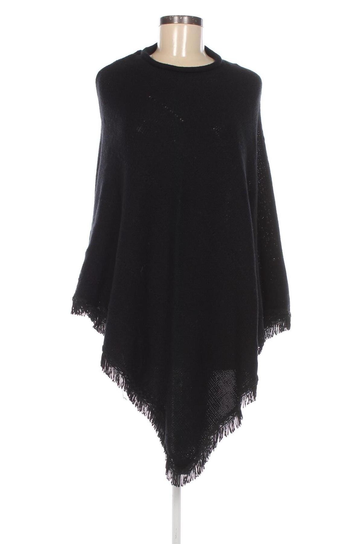 Poncho, Mărime M, Culoare Negru, Preț 51,99 Lei