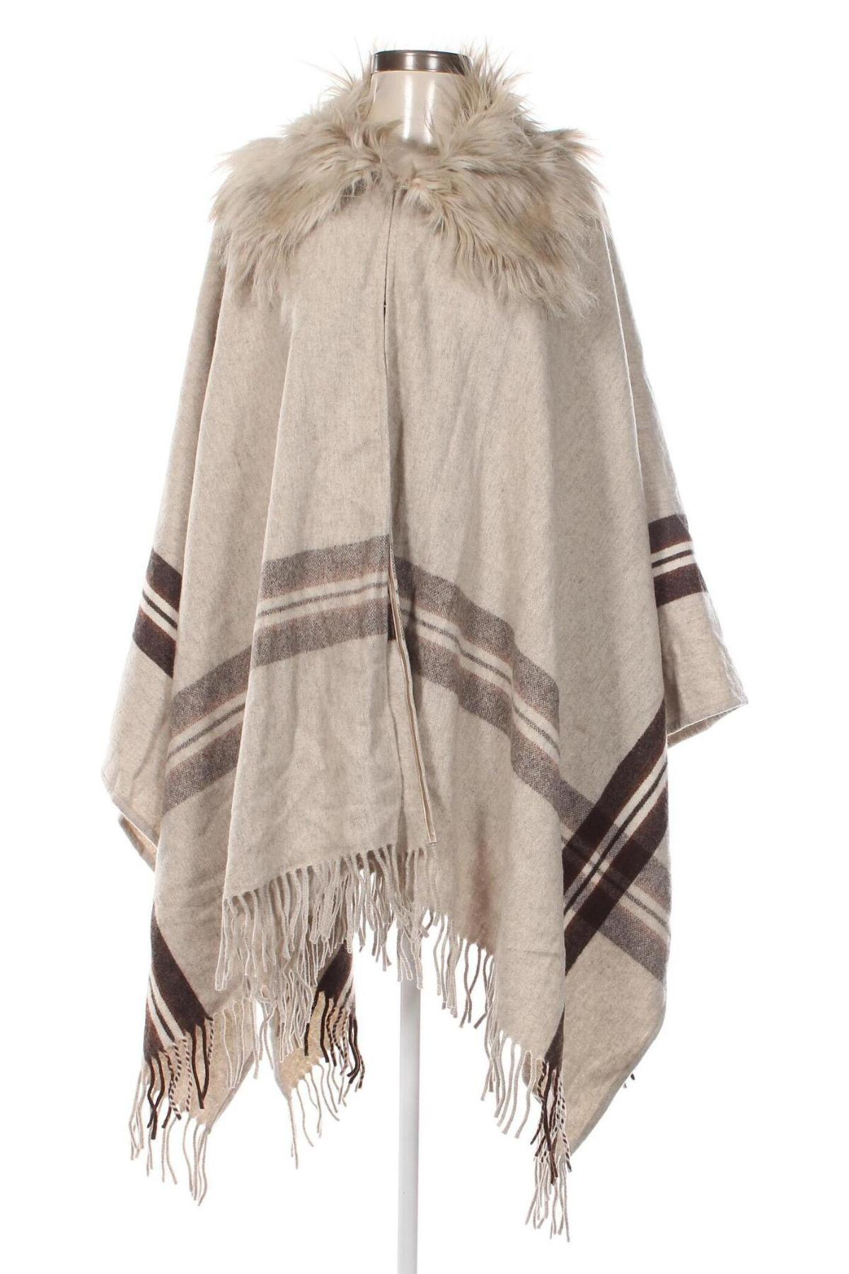 Poncho Eleganza, Mărime M, Culoare Bej, Preț 83,99 Lei