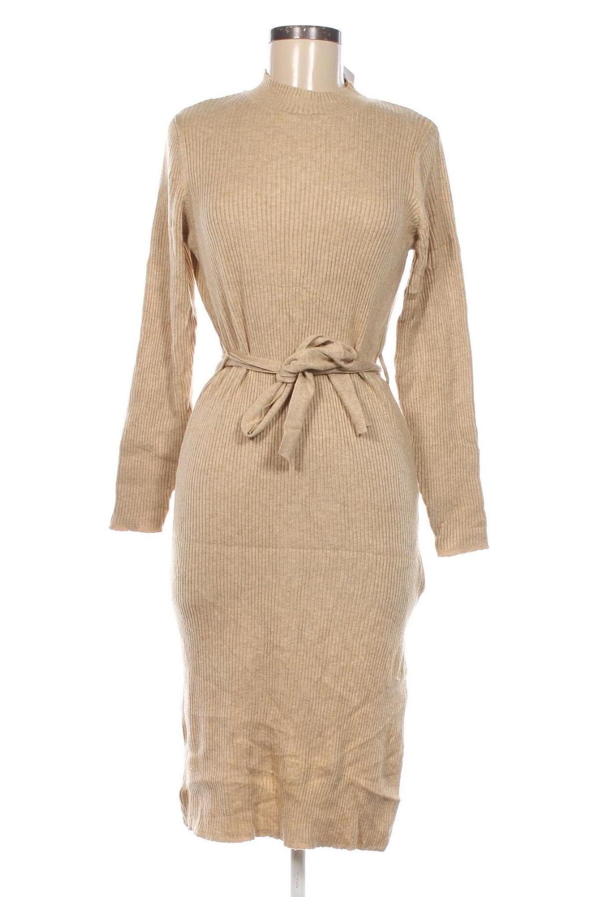 Kleid, Größe M, Farbe Beige, Preis 9,49 €