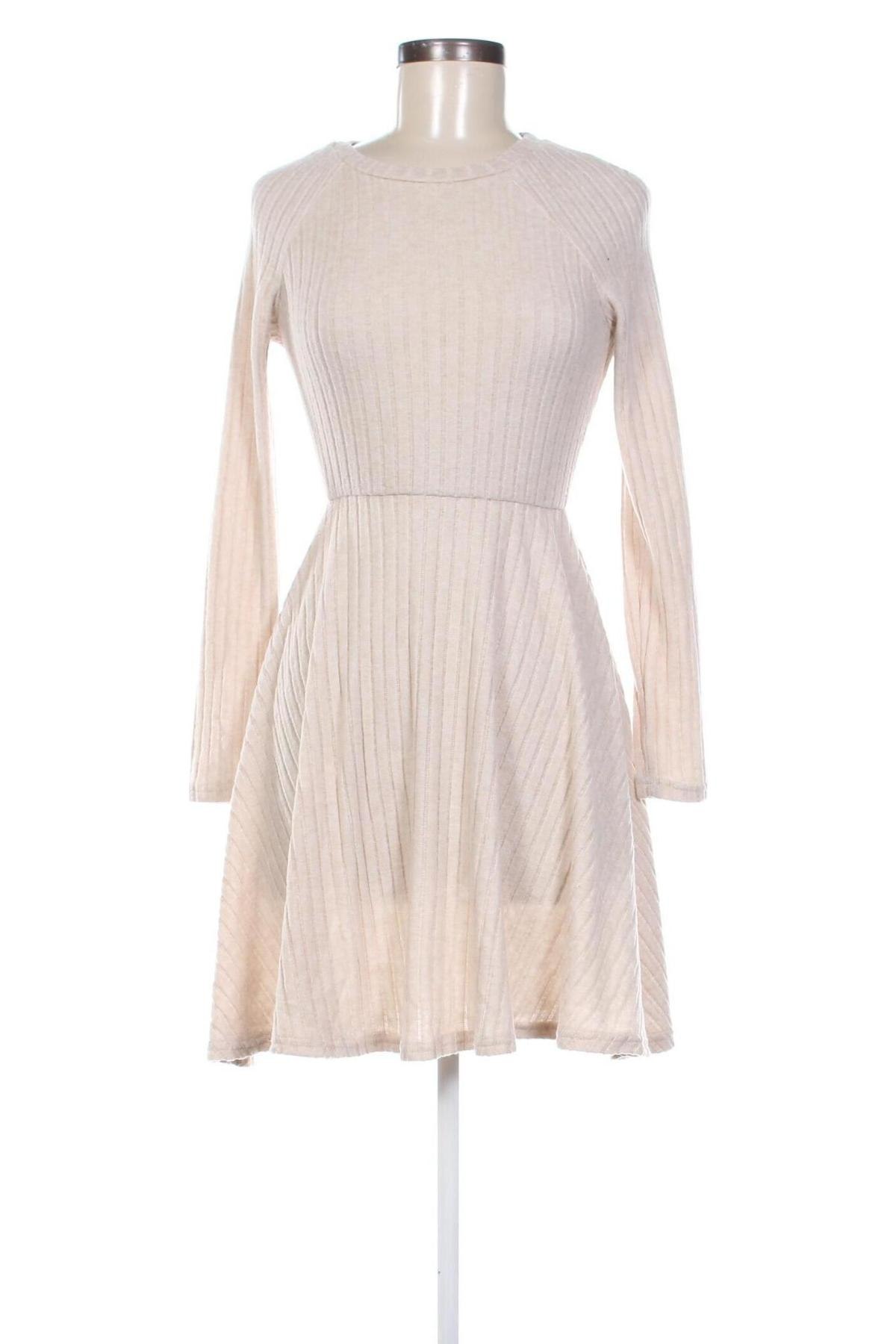 Kleid, Größe XS, Farbe Beige, Preis 6,99 €