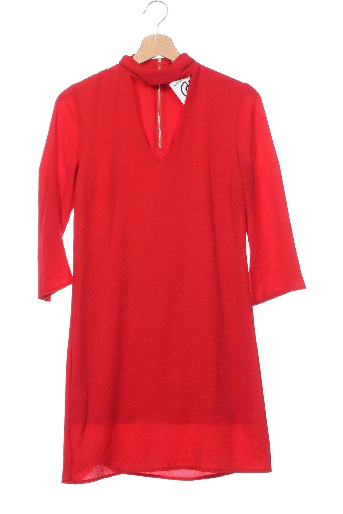 Kleid Cache Cache, Größe XS, Farbe Rot, Preis 11,99 €