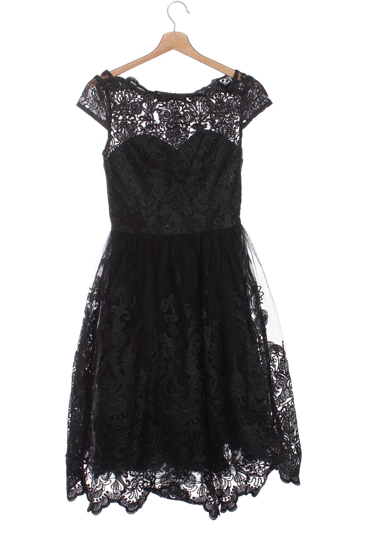 Kleid Chi Chi, Größe XS, Farbe Schwarz, Preis € 19,49