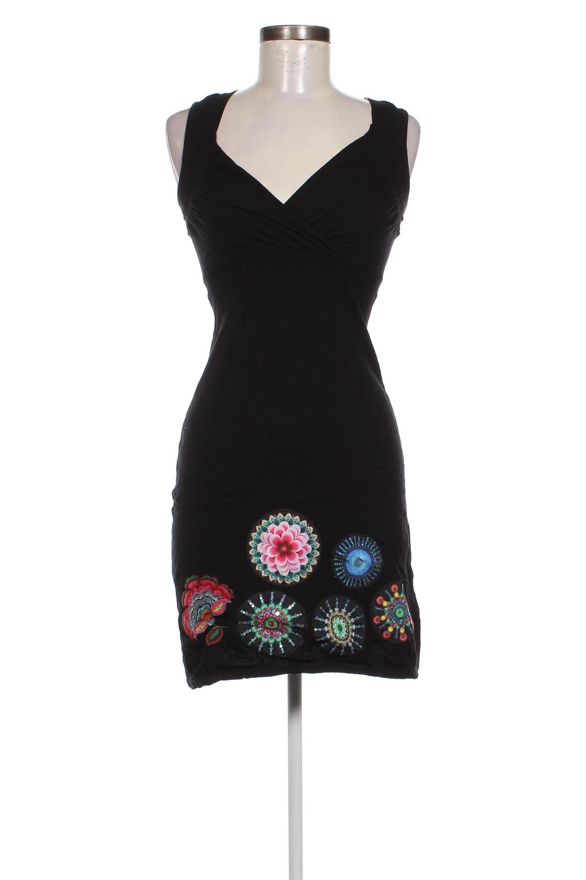 Kleid Desigual, Größe S, Farbe Schwarz, Preis € 23,49