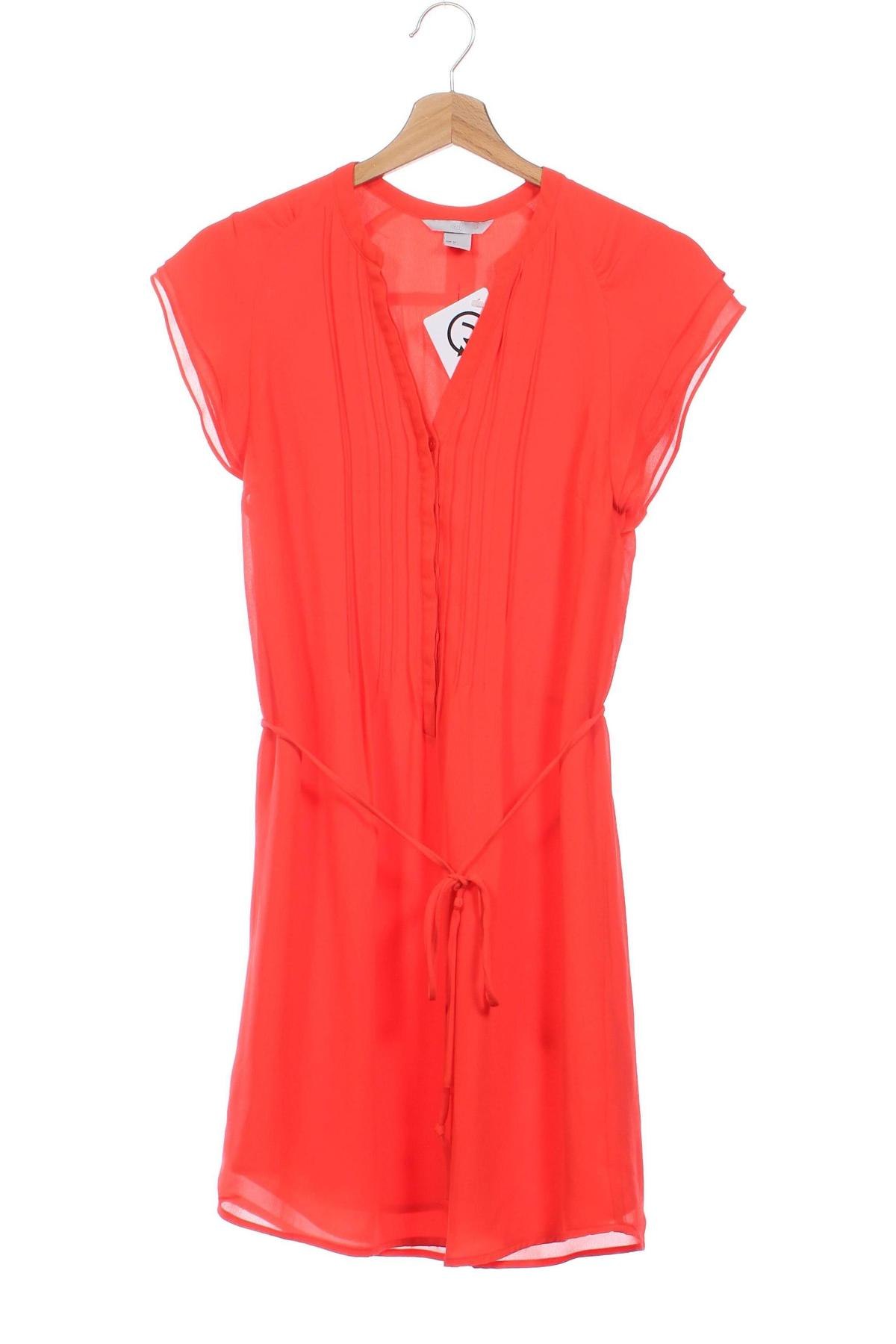 Kleid H&M, Größe XS, Farbe Orange, Preis 14,83 €