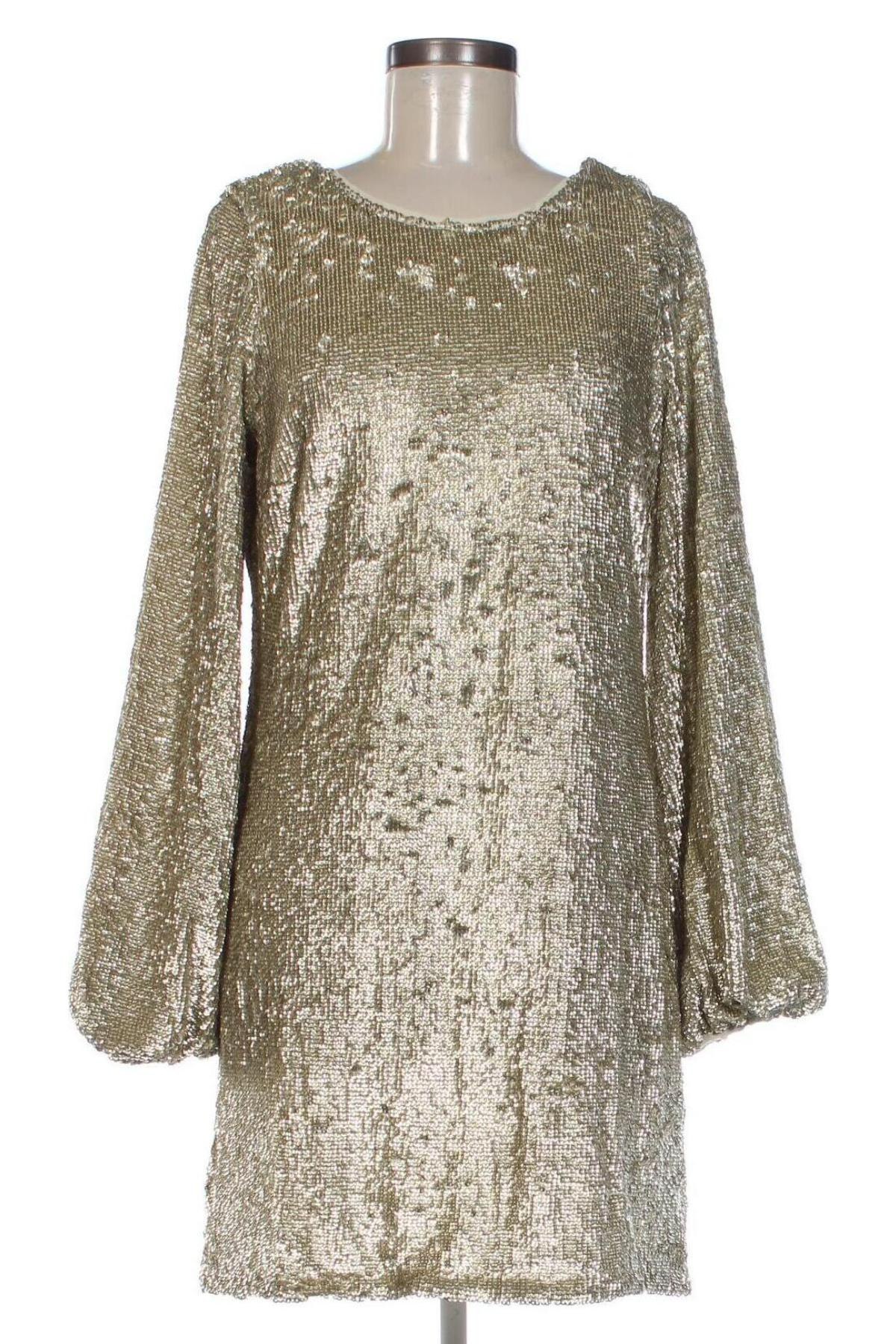 Kleid Michelle Keegan, Größe M, Farbe Golden, Preis 44,49 €