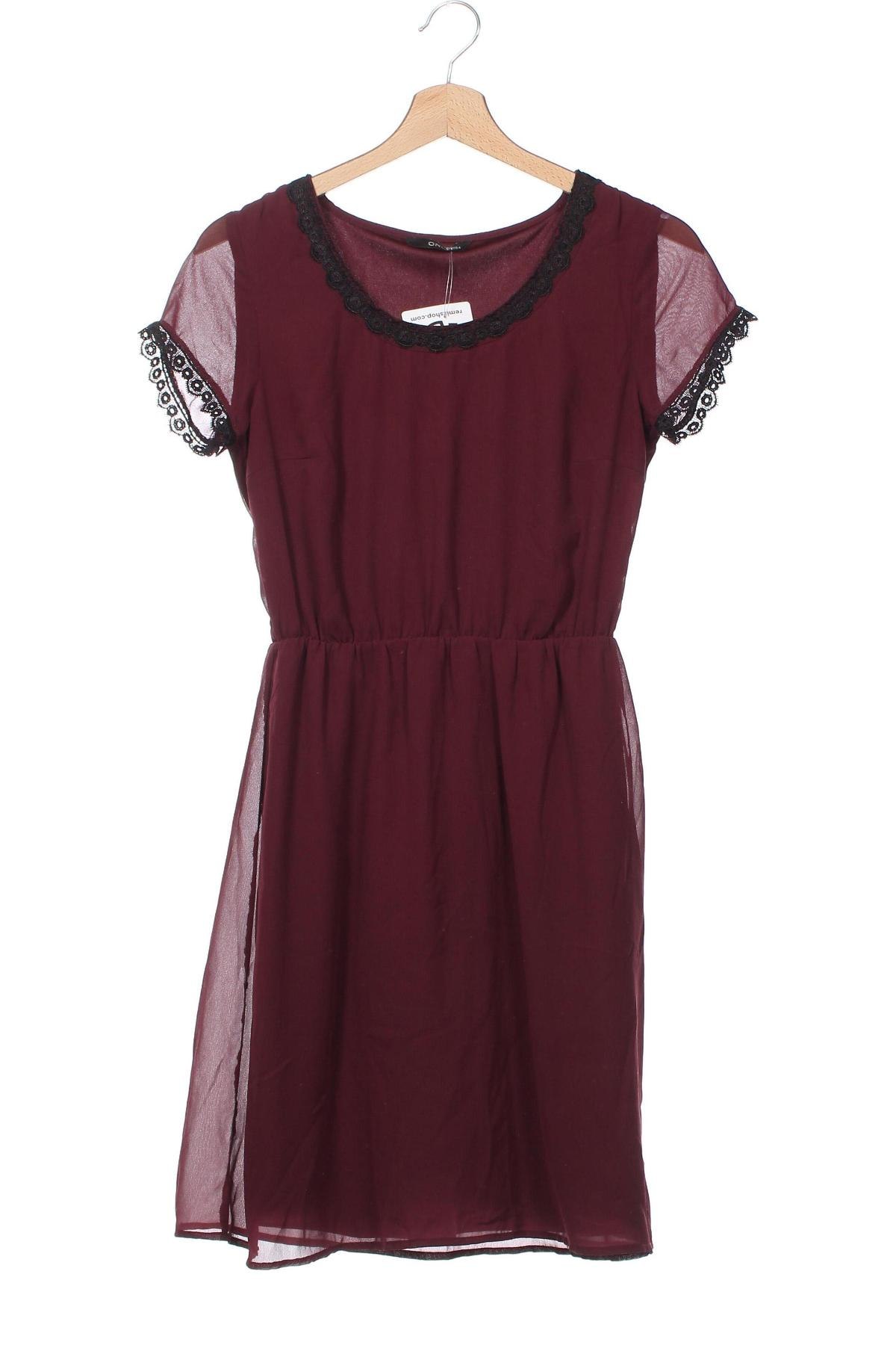 Kleid ONLY, Größe XS, Farbe Rot, Preis 13,81 €