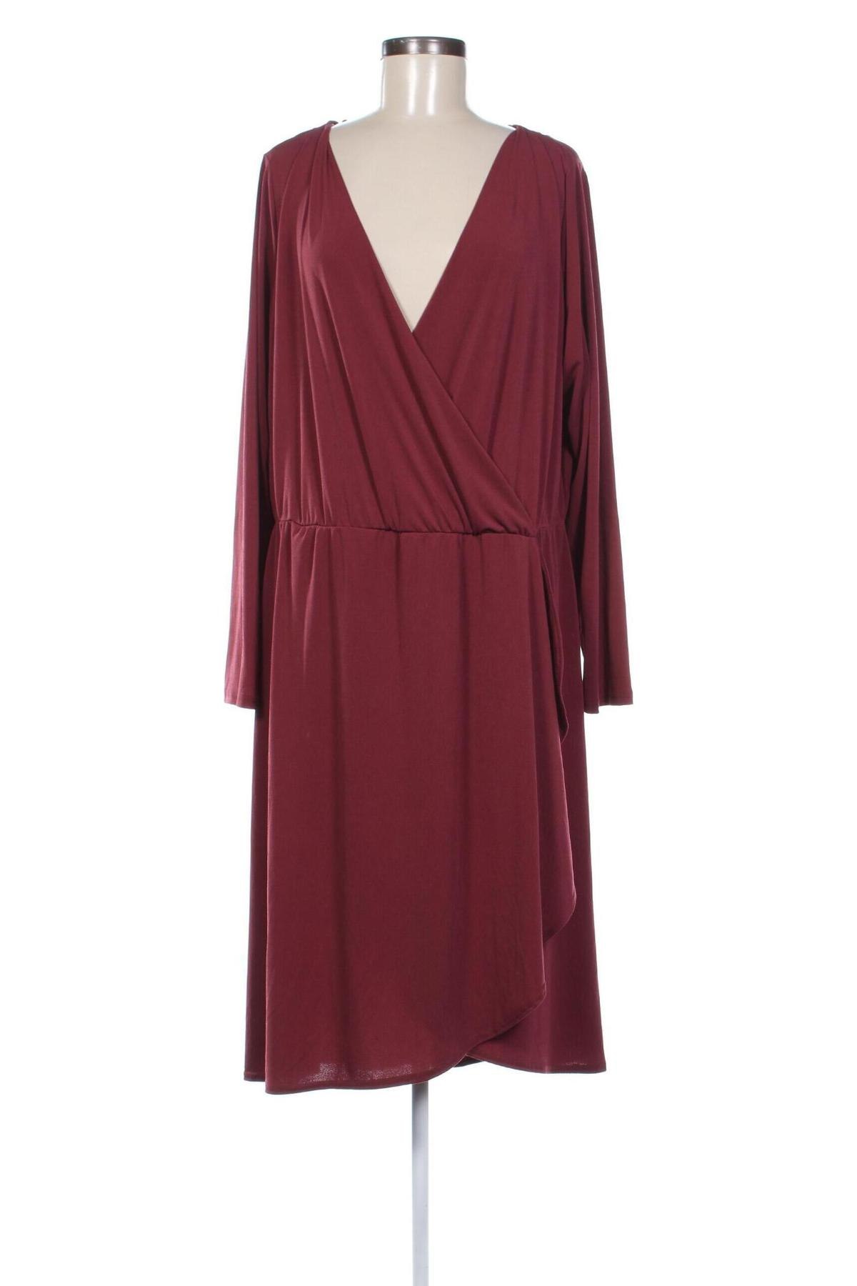 Kleid ONLY Carmakoma, Größe XXL, Farbe Rot, Preis 22,49 €