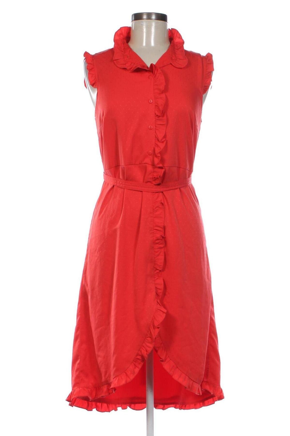 Kleid Vero Moda, Größe M, Farbe Rot, Preis 17,44 €