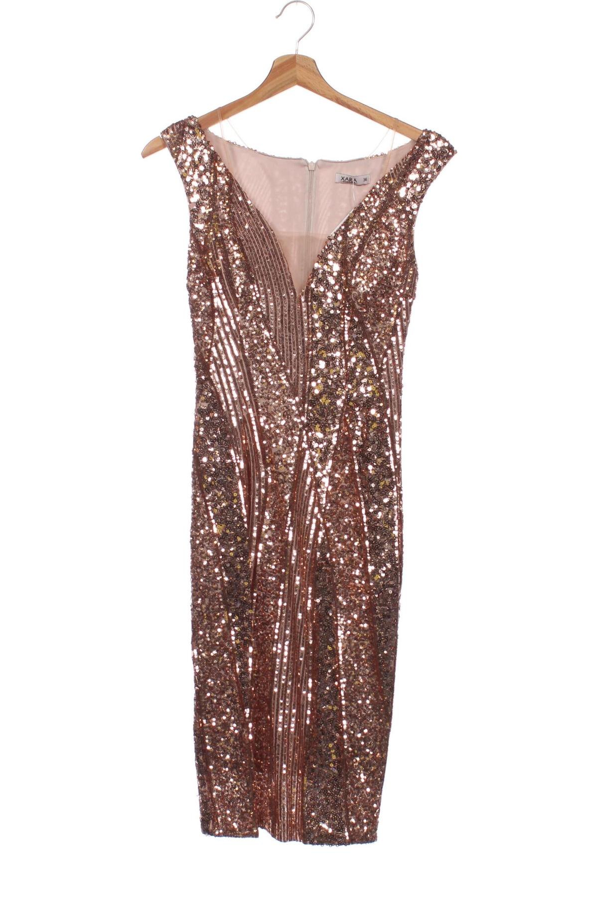 Kleid Xara, Größe S, Farbe Golden, Preis 19,49 €