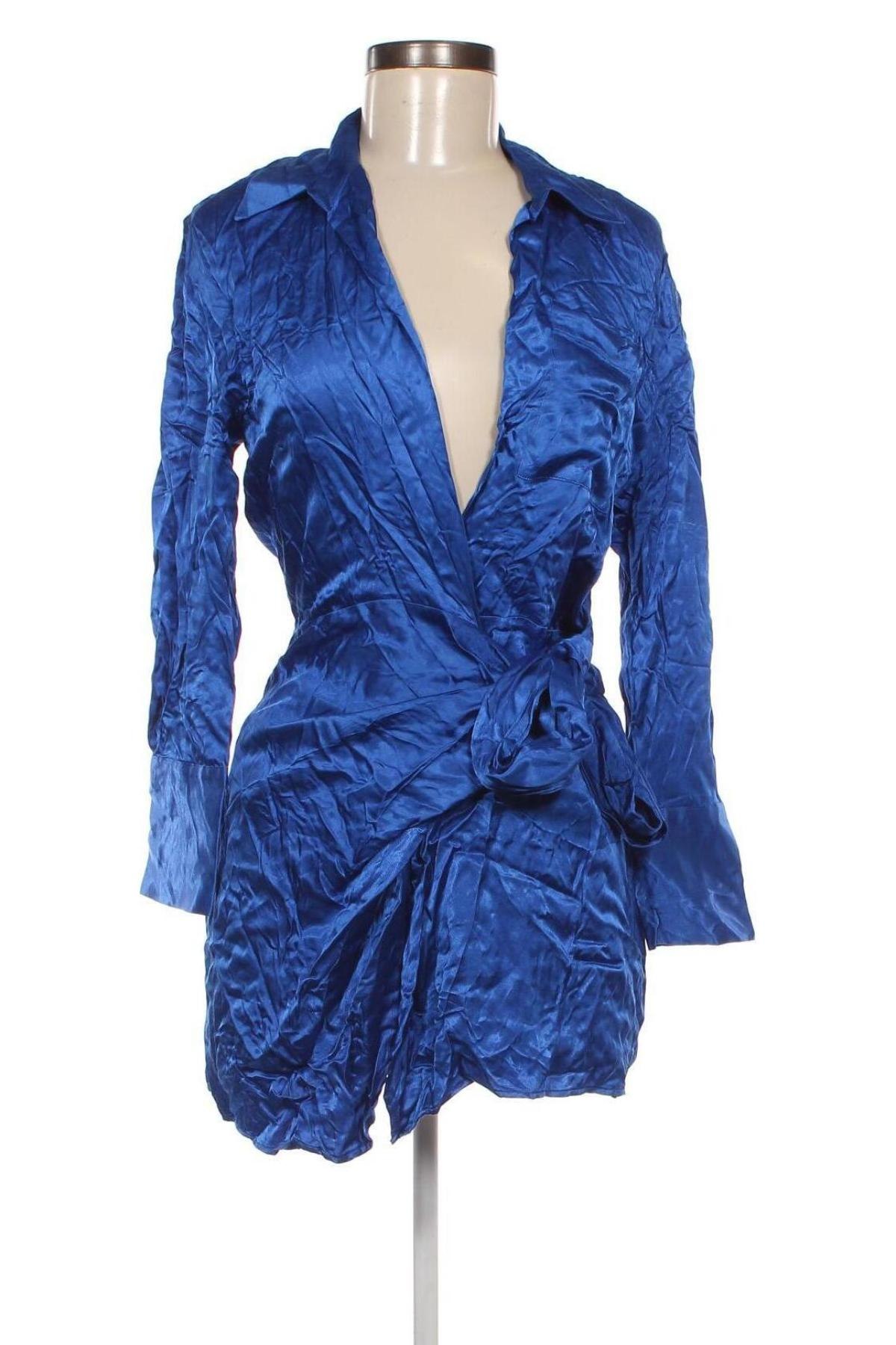 Kleid Zara, Größe XS, Farbe Blau, Preis 8,99 €