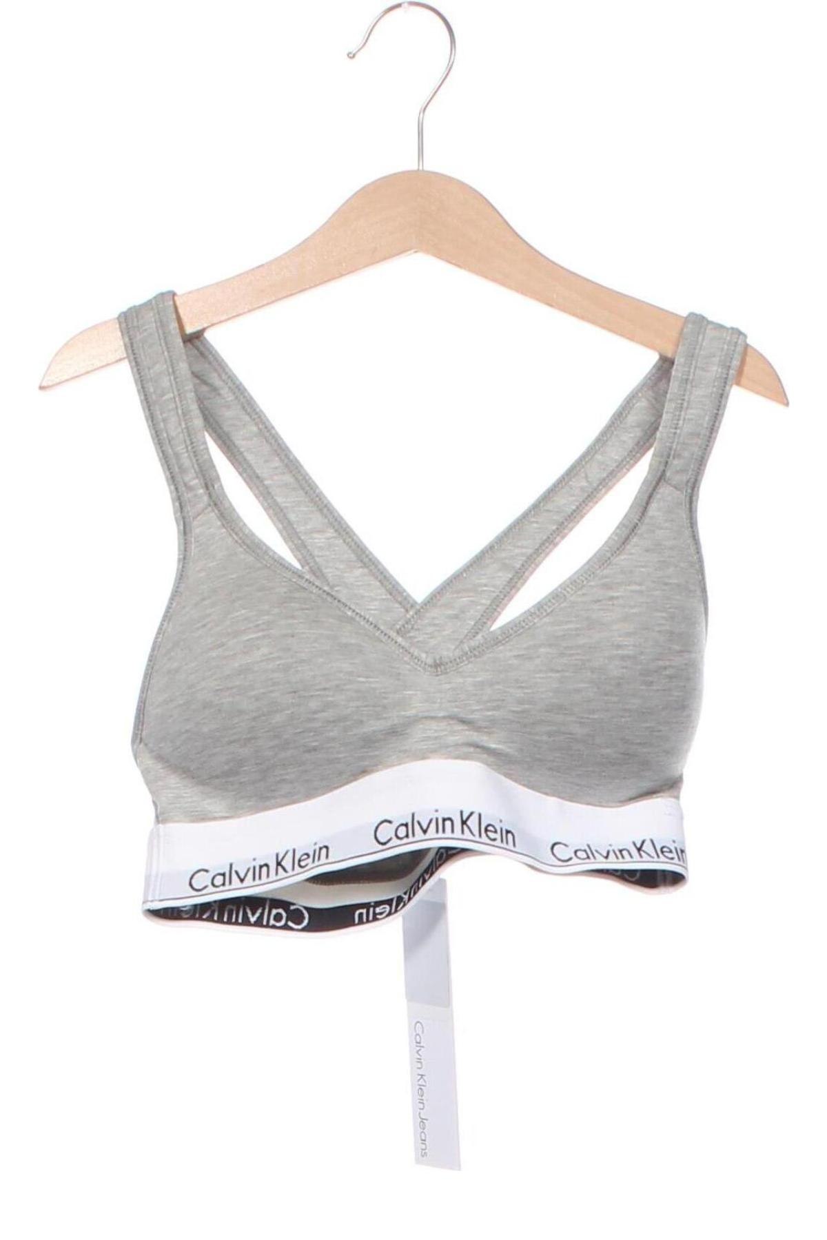 Σουτιέν Calvin Klein, Μέγεθος XS, Χρώμα Γκρί, Τιμή 27,99 €