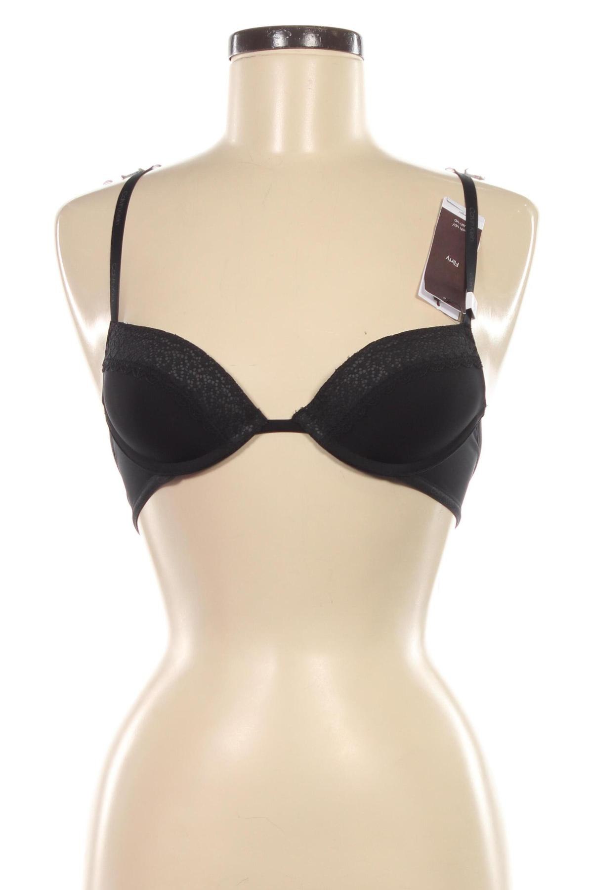 Sutien Calvin Klein, Mărime XS, Culoare Negru, Preț 210,99 Lei