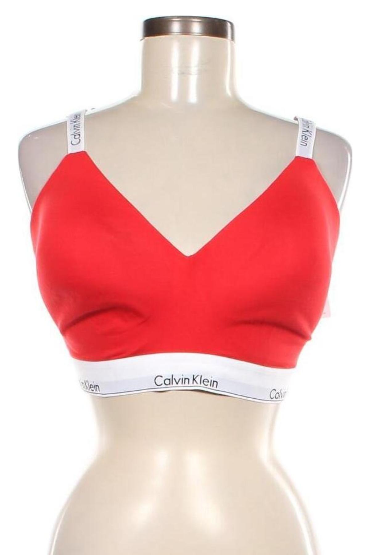 Podprsenka Calvin Klein, Velikost XL, Barva Červená, Cena  1 029,00 Kč