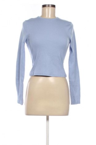 Damen Shirt Bershka, Größe L, Farbe Blau, Preis 9,72 €