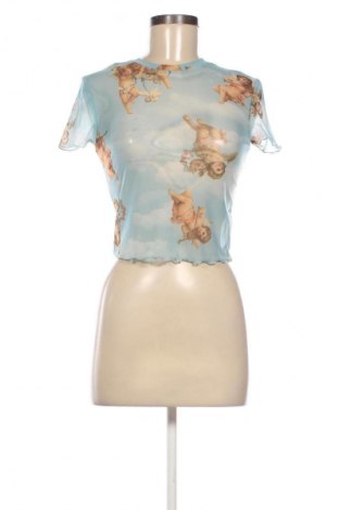Damen Shirt Bershka, Größe S, Farbe Mehrfarbig, Preis 9,72 €