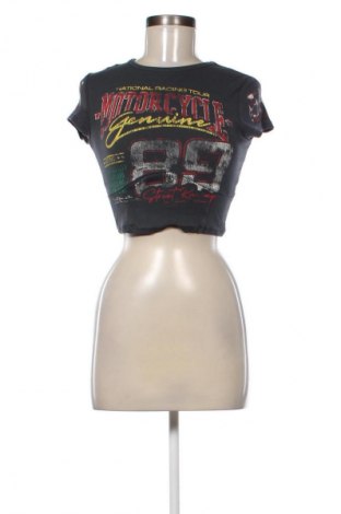 Damen Shirt Bershka, Größe S, Farbe Schwarz, Preis € 9,72
