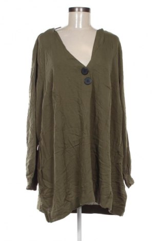 Bluzka damska Bpc Bonprix Collection, Rozmiar 3XL, Kolor Zielony, Cena 73,99 zł