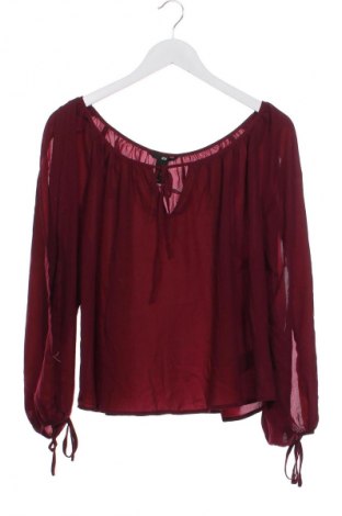 Дамска блуза H&M, Размер XS, Цвят Червен, Цена 9,99 лв.