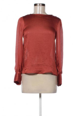 Дамска блуза H&M, Размер XXS, Цвят Кафяв, Цена 19,00 лв.