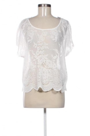Damen Shirt H&M Divided, Größe L, Farbe Weiß, Preis 10,00 €
