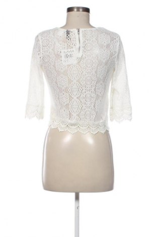 Дамска блуза H&M Divided, Размер XS, Цвят Екрю, Цена 36,10 лв.