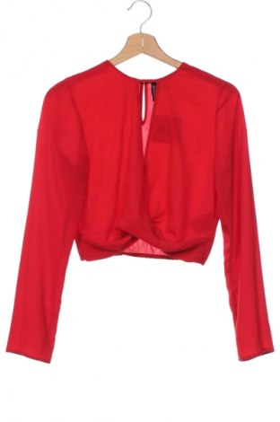 Bluzka damska H&M Divided, Rozmiar XS, Kolor Czerwony, Cena 44,94 zł