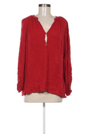 Bluzka damska H&M L.O.G.G., Rozmiar XL, Kolor Czerwony, Cena 57,99 zł