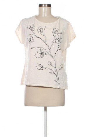 Damen Shirt Hallhuber, Größe L, Farbe Ecru, Preis 21,00 €