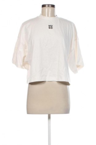 Bluzka damska Hugo Boss, Rozmiar L, Kolor Beżowy, Cena 569,99 zł