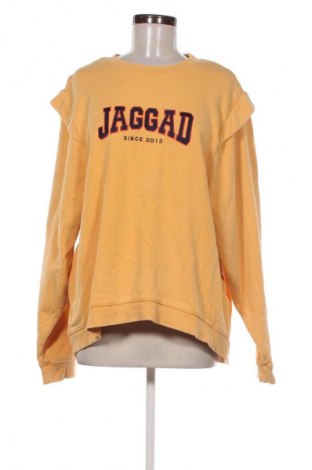 Γυναικεία μπλούζα Jaggad, Μέγεθος 3XL, Χρώμα Κίτρινο, Τιμή 17,39 €