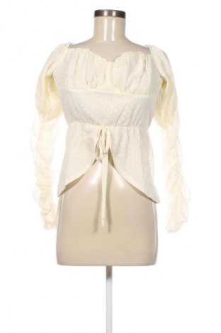 Bluză de femei Pretty Little Thing, Mărime M, Culoare Ecru, Preț 30,99 Lei