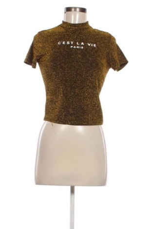 Damen Shirt SHEIN, Größe S, Farbe Golden, Preis € 7,99