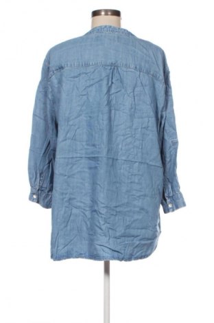 Дамска блуза Violeta by Mango, Размер XXL, Цвят Син, Цена 20,99 лв.