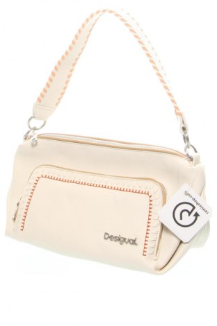 Γυναικεία τσάντα Desigual, Χρώμα Λευκό, Τιμή 48,45 €