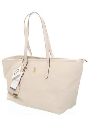 Γυναικεία τσάντα U.S. Polo Assn., Χρώμα  Μπέζ, Τιμή 94,27 €