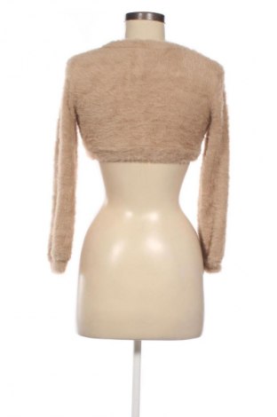 Damski kardigan Bershka, Rozmiar XS, Kolor Brązowy, Cena 43,99 zł