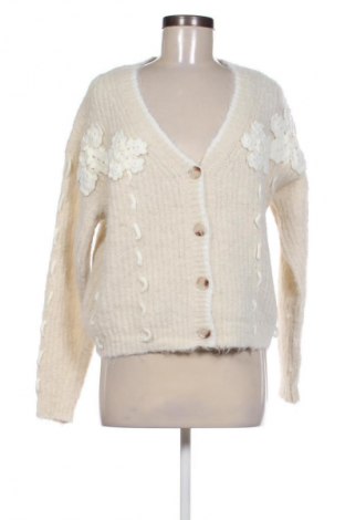 Damen Strickjacke Golden Days, Größe M, Farbe Ecru, Preis 13,99 €