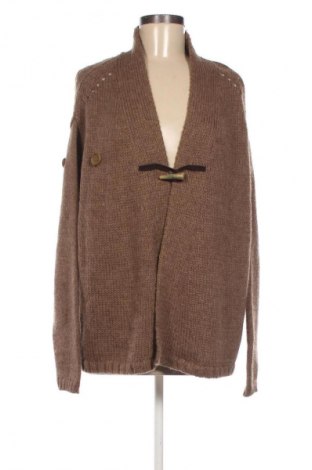 Damen Strickjacke Massimo Dutti, Größe XL, Farbe Braun, Preis 23,17 €