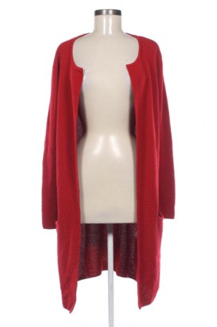Damen Strickjacke Sibin Linnebjerg, Größe L, Farbe Rot, Preis € 16,99