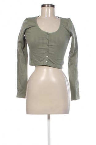 Cardigan de damă Stradivarius, Mărime S, Culoare Verde, Preț 40,99 Lei