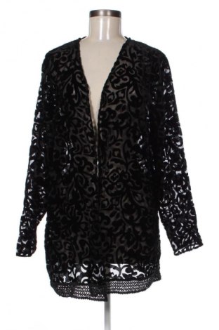 Damen Strickjacke Ulla Popken, Größe L, Farbe Schwarz, Preis € 17,99