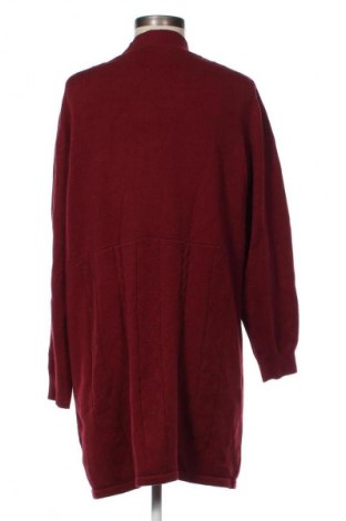 Damen Strickjacke Ulla Popken, Größe L, Farbe Rot, Preis 21,00 €